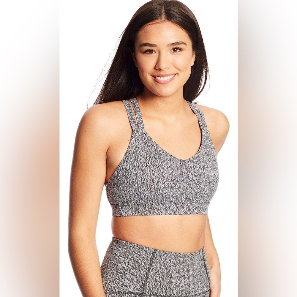 C9 Champion Women's Medium-Support Compression Strappy Back Cami Bra | Size M